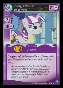 Twilight Velvet *Proud Mom* - Canterlot Nights