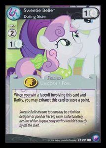 Sweetie Belle *Doting Sister* - Canterlot Nights