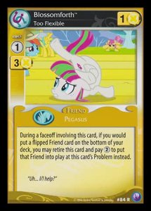 Blossomforth *Too Flexible* - Canterlot Nights