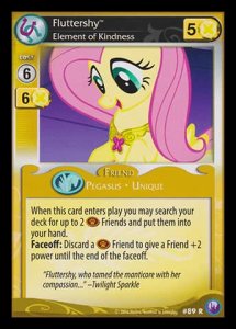 Fluttershy *Element of Kindness* (V.1 - Rare) - Canterlot Nights