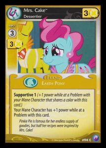Mrs. Cake *Dessertier* - Canterlot Nights