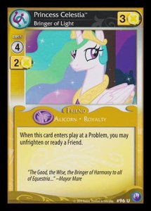 Princess Celestia *Bringer of Light* (V.1 - Uncommon) - Canterlot Nights