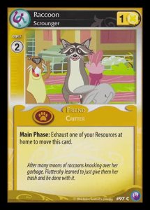 Raccoon *Scrounger* - Canterlot Nights