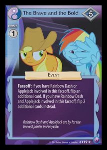 The Brave and the Bold (V.1 - Rare) - Canterlot Nights