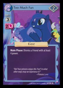 Too Much Fun (V.1 - Rare) - Canterlot Nights