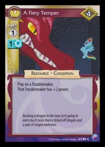 A Fiery Temper - Canterlot Nights