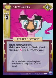 Funny Glasses - Canterlot Nights