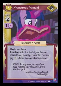 Monstrous Manual - Canterlot Nights