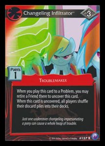 Changeling Infiltrator - Canterlot Nights