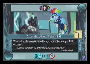 Storming the Villain's Lair - Canterlot Nights