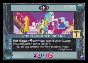Greeting Lots of Folks With Clout - Canterlot Nights