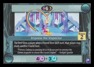 Impress the Inspector - Canterlot Nights