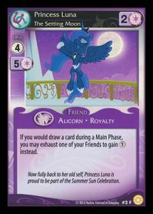 Princess Luna *The Setting Moon* - Celestial Solstice