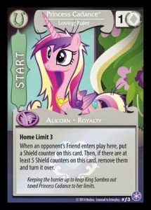 Princess Cadance *Loving Ruler* // Princess Cadance *Loving Ruler* (V.2 - Foil) - The Crystal Games