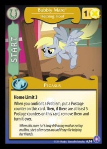 Bubbly Mare *Helping Hoof* // Bubbly Mare *Helping Hoof* (V.2 - Foil) - The Crystal Games