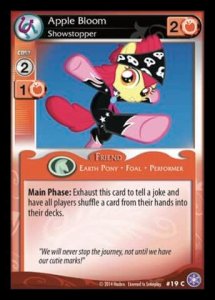 Apple Bloom *Showstopper* (V.1 - Common) - The Crystal Games
