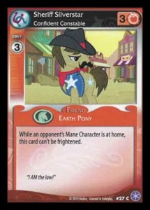 Sheriff Silverstar *Confident Constable* - The Crystal Games