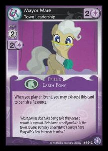 Mayor Mare *Town Leadership* - The Crystal Games