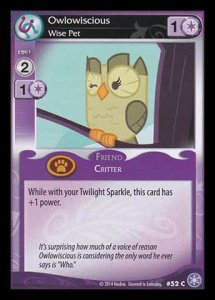 Owlowiscious *Wise Pet* (V.1 - Common) - The Crystal Games