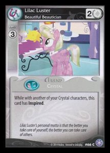 Lilac Luster *Beautiful Beautician* - The Crystal Games