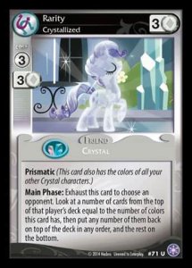 Rarity *Crystallized* (V.1 - Uncommon) - The Crystal Games