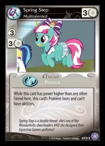 Spring Step *Multitalented* - The Crystal Games