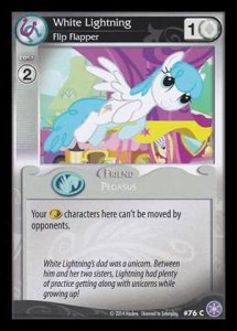 White Lightning *Flip Flapper* - The Crystal Games