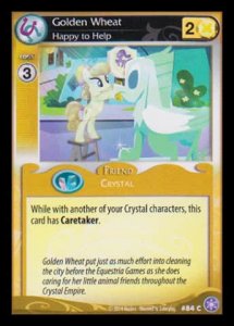 Golden Wheat *Happy to Help* - The Crystal Games