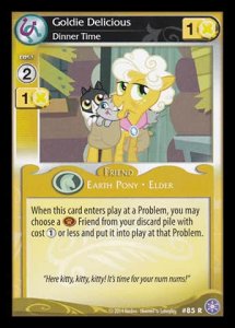 Goldie Delicious *Dinner Time* (V.1 - Rare) - The Crystal Games