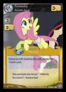 Fluttershy *Reliable Racer* - The Crystal Games