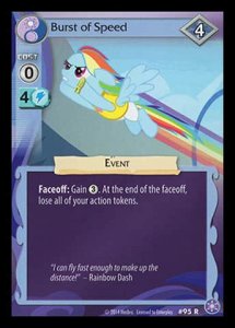 Burst of Speed (V.1 - Rare) - The Crystal Games