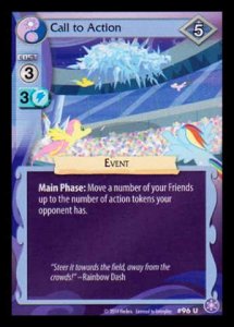 Call to Action (V.1 - Uncommon) - The Crystal Games