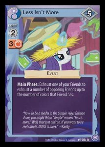 Less Isn't More - The Crystal Games