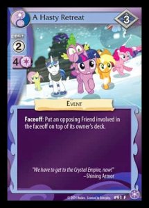 A Hasty Retreat - The Crystal Games