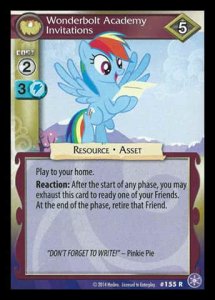 Wonderbolt Academy Invitations - The Crystal Games
