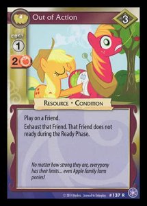 Out of Action (V.1 - Rare) - The Crystal Games