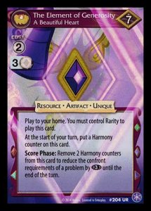 The Element of Generosity *A Beautiful Heart* - The Crystal Games