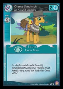 Cheese Sandwich *All Around Equestria* (V.1 - Common) - Absolute Discord
