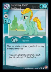 Lightning Dust *Last Resort* - Absolute Discord