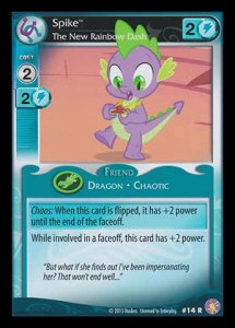 Spike *The New Rainbow Dash* (V.1 - Rare) - Absolute Discord