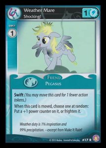 Weather Mare *Shocking!* (V.1 - Rare) - Absolute Discord