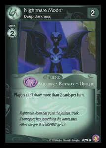 Nightmare Moon *Deep Darkness* (V.1 - Rare) - Absolute Discord