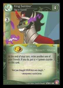 King Sombra *Slave Driver* - Absolute Discord