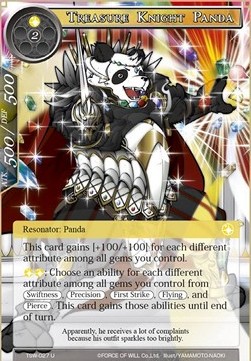 Treasure Knight Panda - The Time Spinning Witch