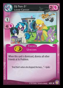 DJ Pon-3 *Loose Cannon* (V.1 - Rare) - Absolute Discord