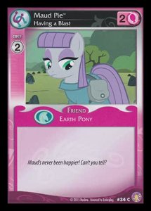 Maud Pie *Having a Blast* (V.1 - Common) - Absolute Discord