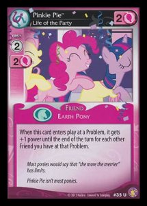 Pinkie Pie *Life of the Party* (V.1 - Uncommon) - Absolute Discord