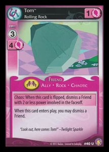 Tom *Rolling Rock* (V.1 - Uncommon) - Absolute Discord