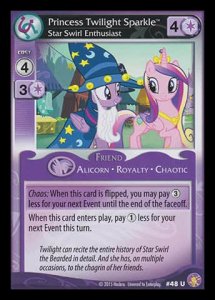 Princess Twilight Sparkle *Star Swirl Enthusiast* (V.1 - Uncommon) - Absolute Discord