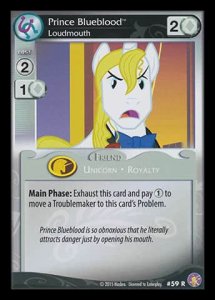 Prince Blueblood *Loudmouth* - Absolute Discord